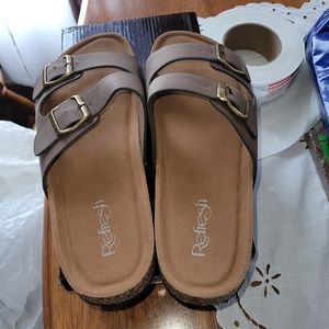 Size 10 brown sandals